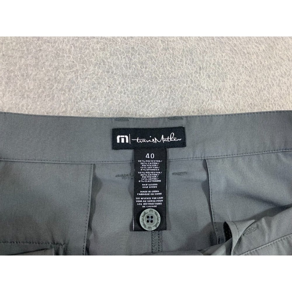Travis Mathew Classic Solid Polyester Blend Casua… - image 3